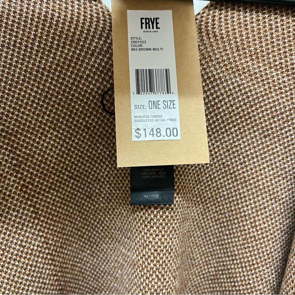 NWT Frye Patchwork Shawl - Picture 6 of 10